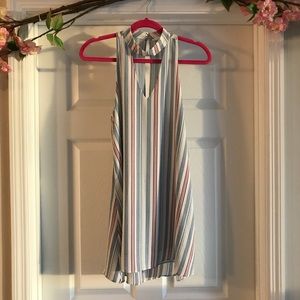 Boutique Striped Shift Dress